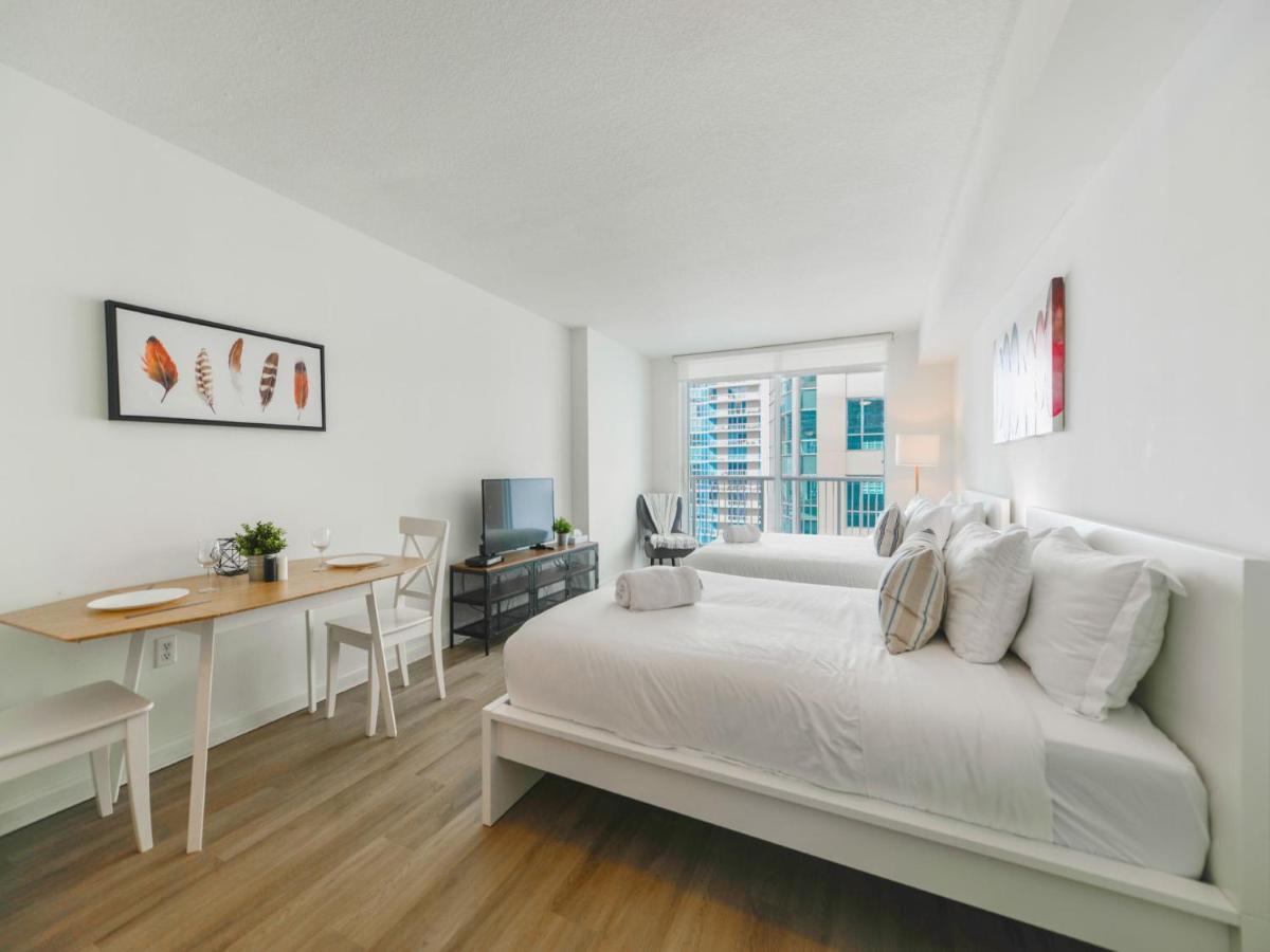 Cozy And Bohemian Studio In Brickell 迈阿密 外观 照片